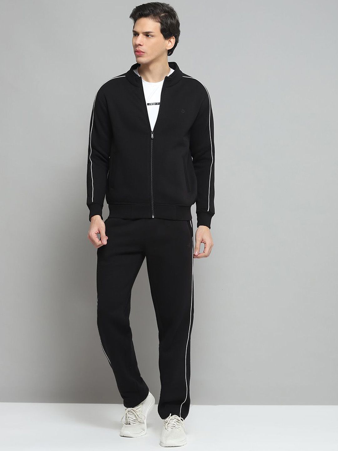 Cloak & Decker Men Mock Collar Tracksuits-picture-16