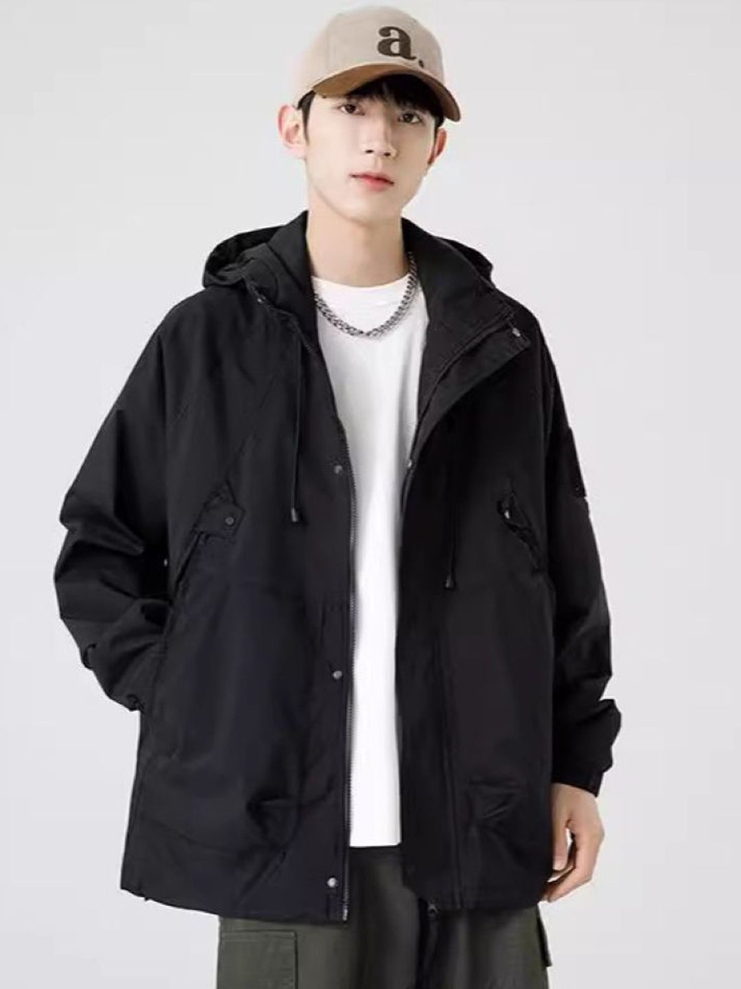 StyleCast Men Solid Oversized Pockets Tailored Jacket-picture-42
