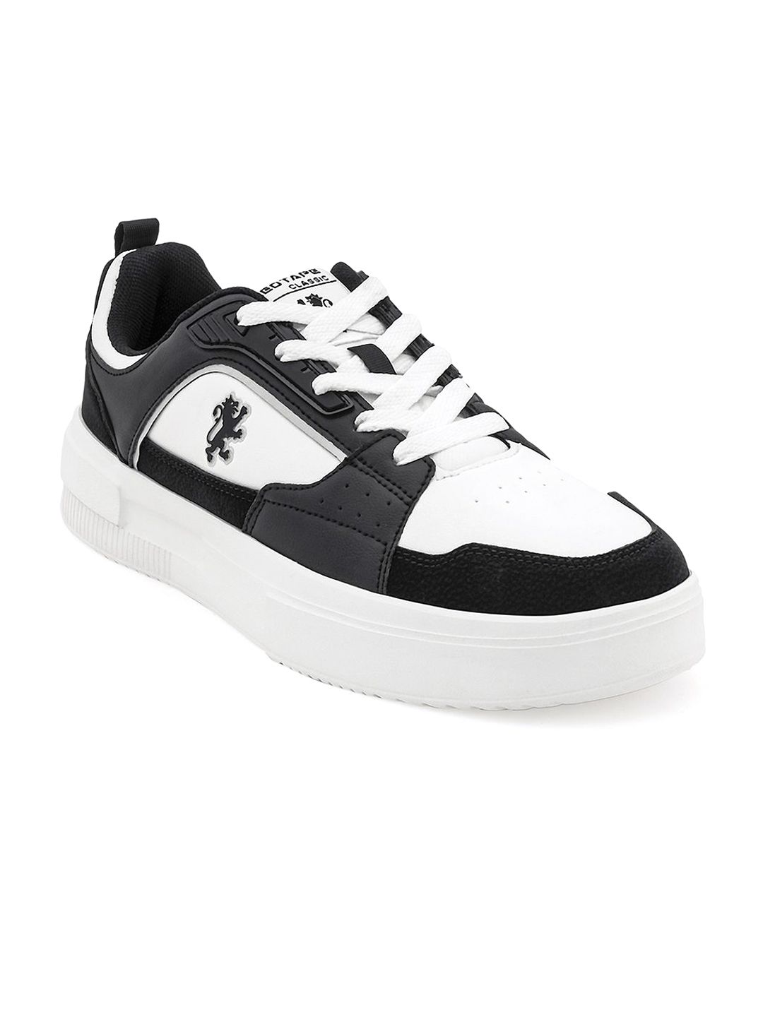 Red Tape Men Colourblocked PU Sneakers-picture-16