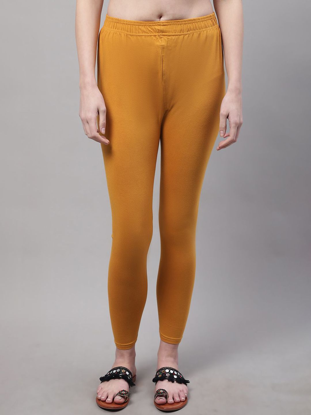 Valles365 by S.C. Women Ankle Length Cotton Leggings-picture-23