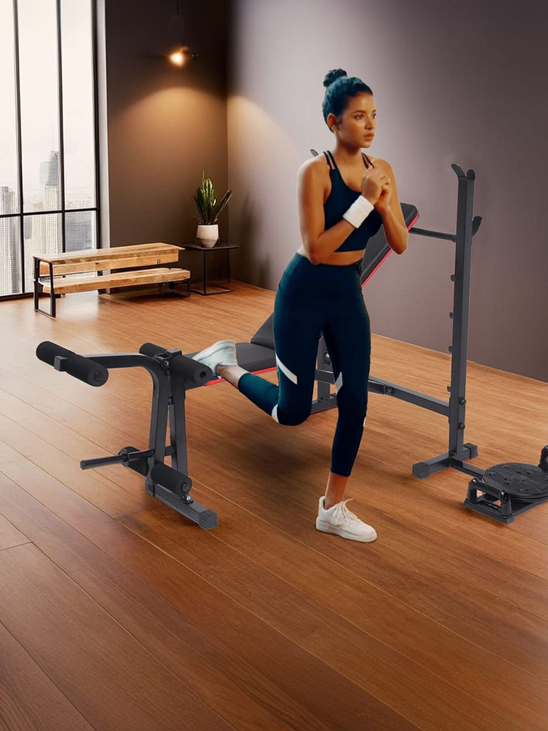 Reach Multipurpose Home Gym Bench For Multiple Workouts & Strength Training-picture-45