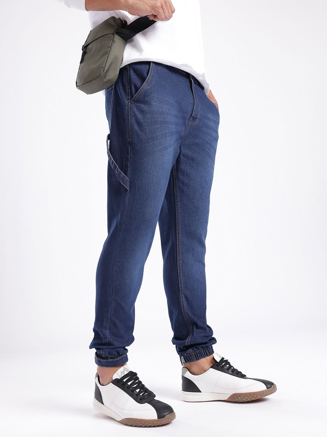 glitchez Men Light Fade Stretchable Jogger Jeans-picture-15