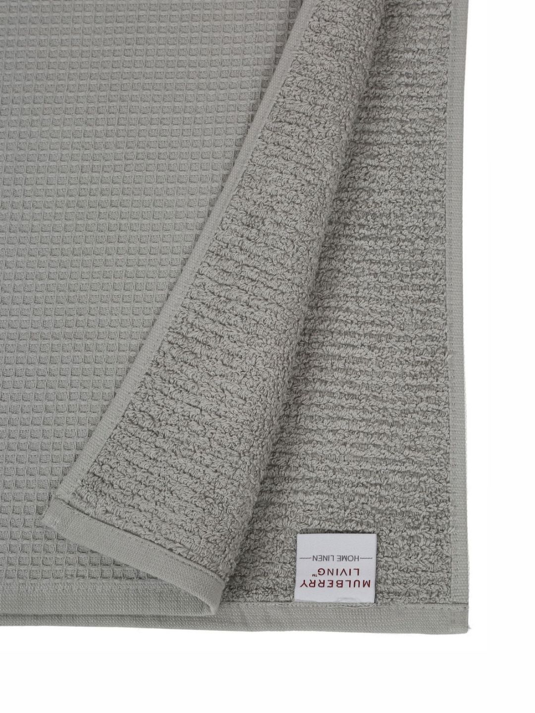 Mulberry Living Grey 4 Piece Cotton 450 GSM Towel Set-image-17