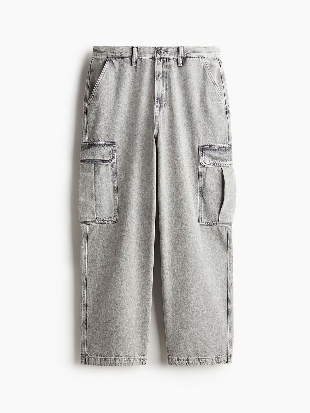 H&M Loose Cargo Jeans-picture-27