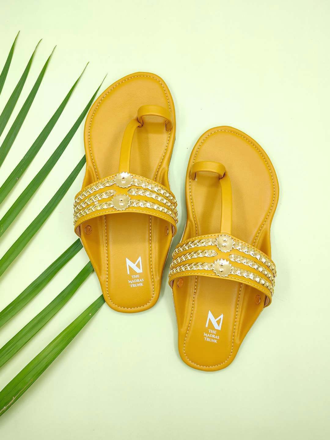 THE MADRAS TRUNK Women Colourblocked Mules Flats-picture-34