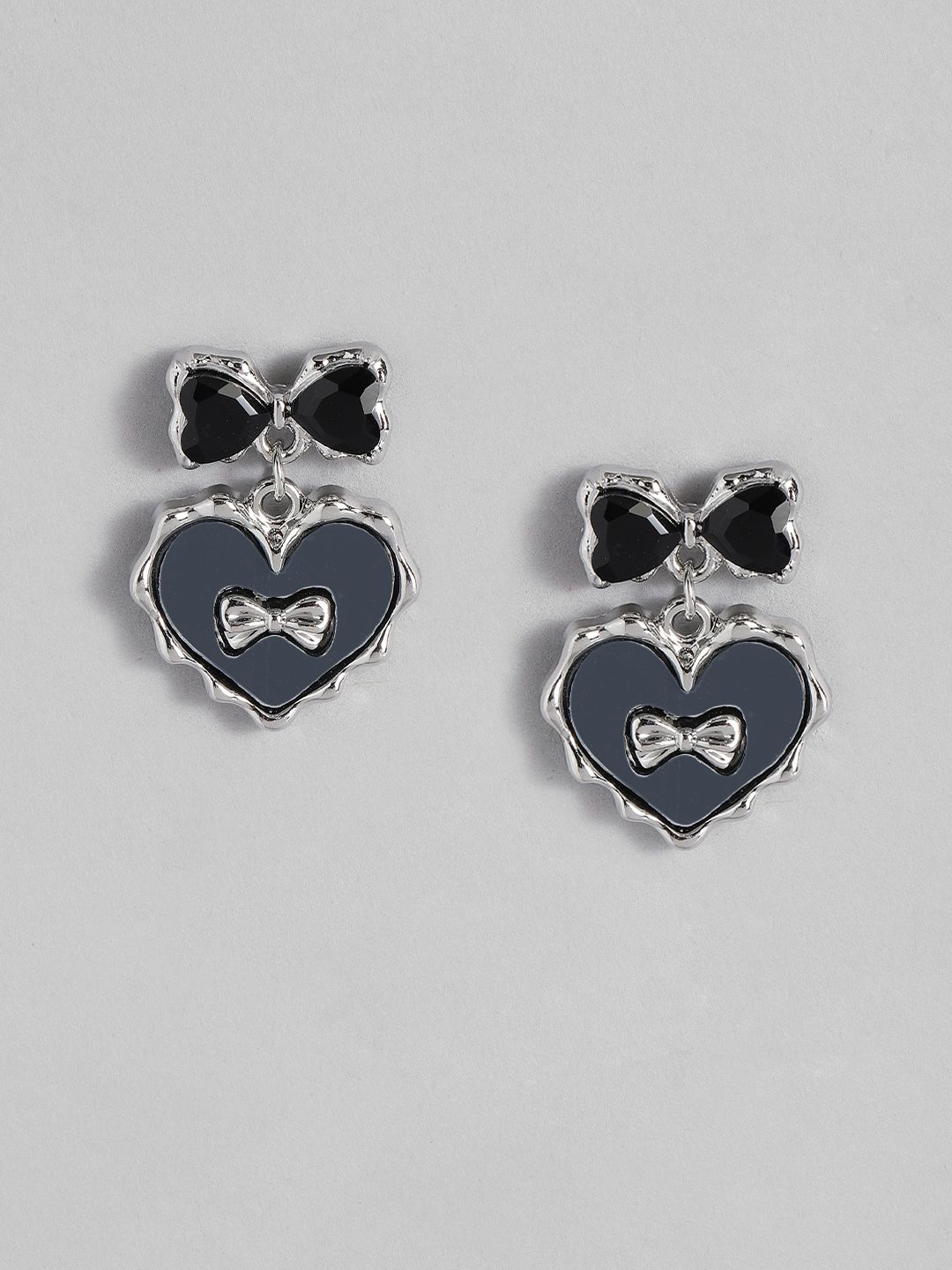 DressBerry Heart Shape Drop Earrings-picture-48