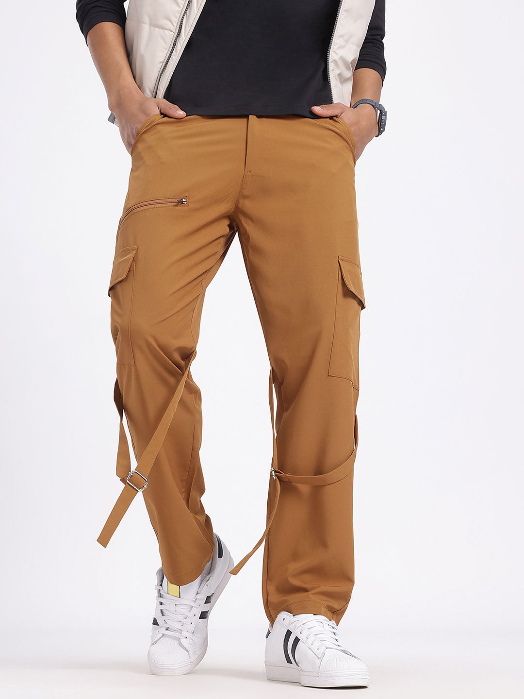 glitchez Men Utility Edge Relaxed Fit Cargos-picture-16