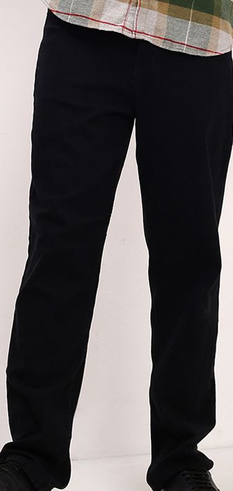 Men's Black Standard Slim Fit Spread Collar Cotton Casual Shirt