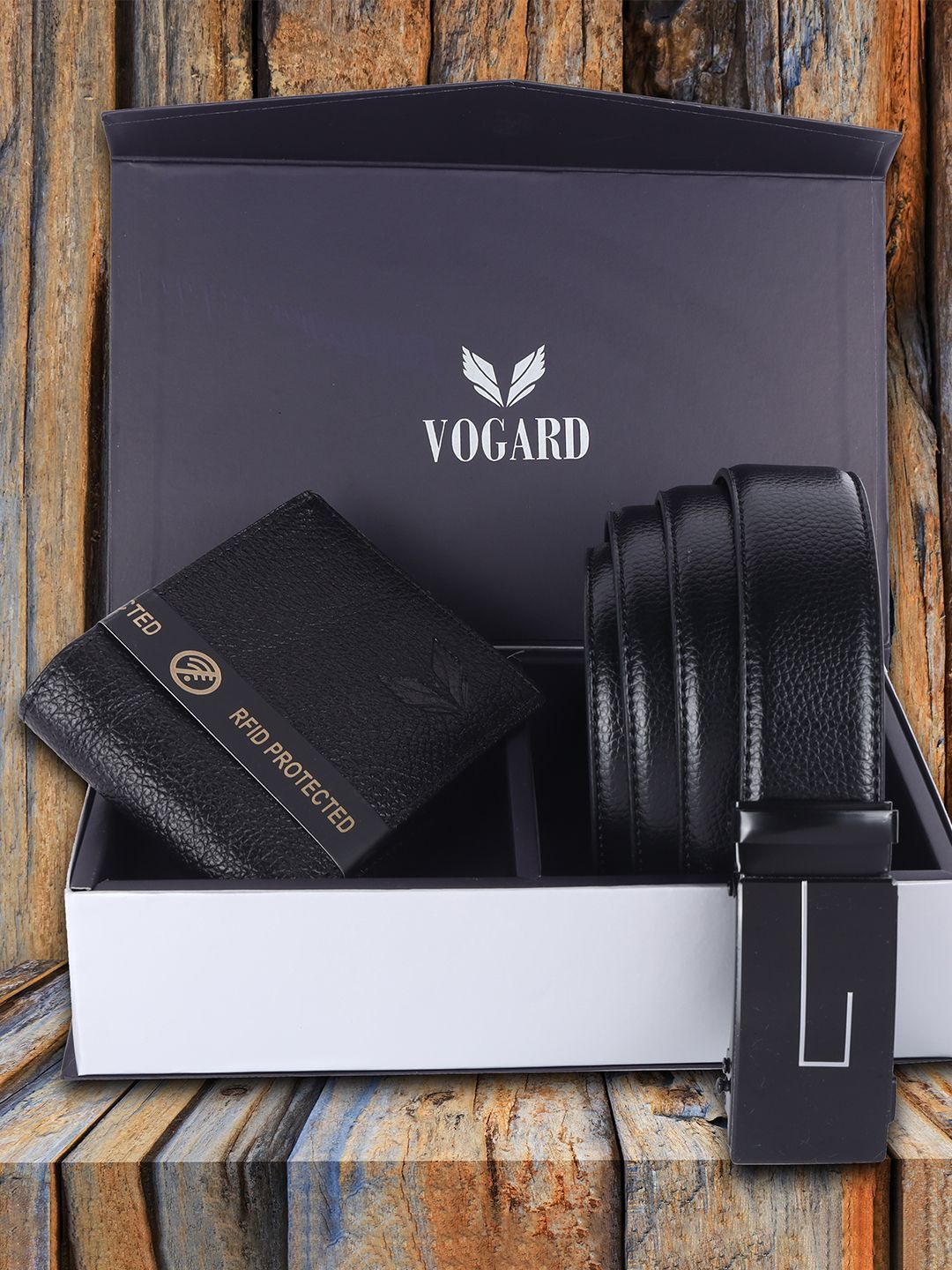 VOGARD Men Accessory Gift Set of Wallet and Belt-picture-55