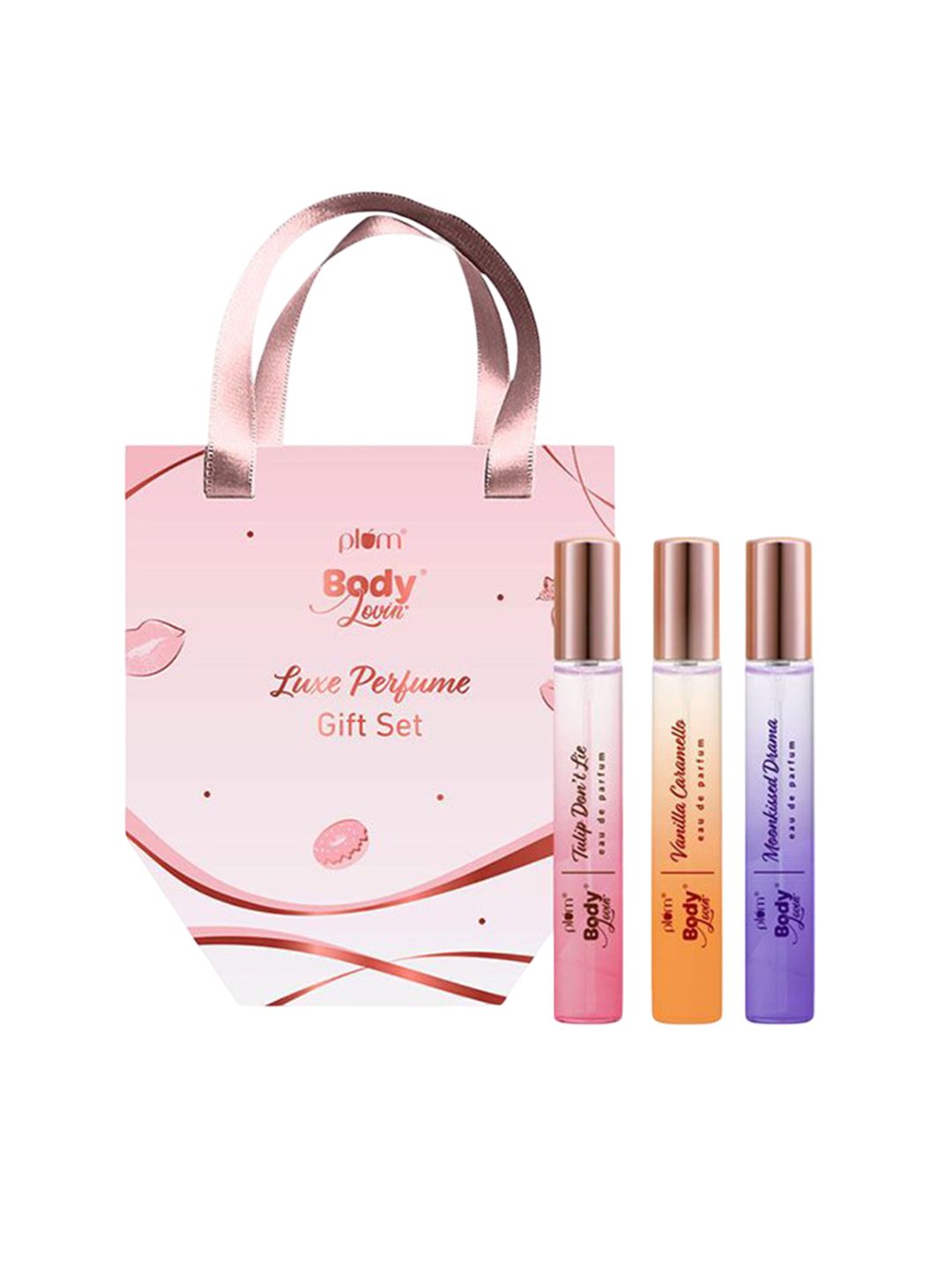 Plum Body Lovin' Set Of 3 Luxe Long Lasting Perfume Gift Set - 15 ml Each-image-3