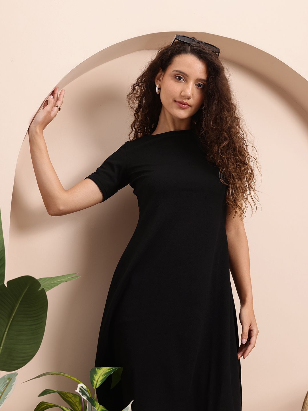 Mast & Harbour A-Line Midi Dress-picture-22