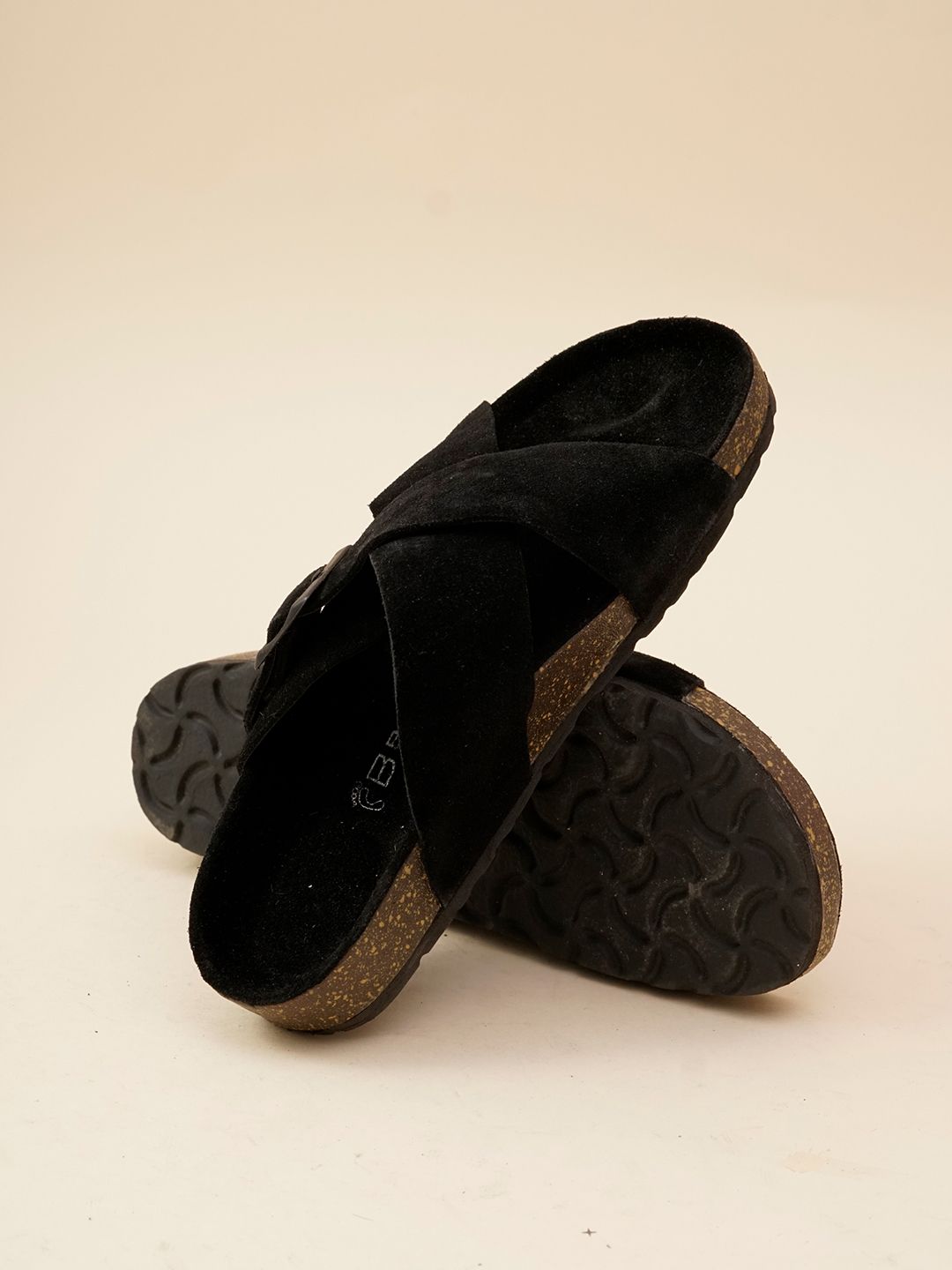 Big Fox Women Textured Open Toe Flats-picture-24