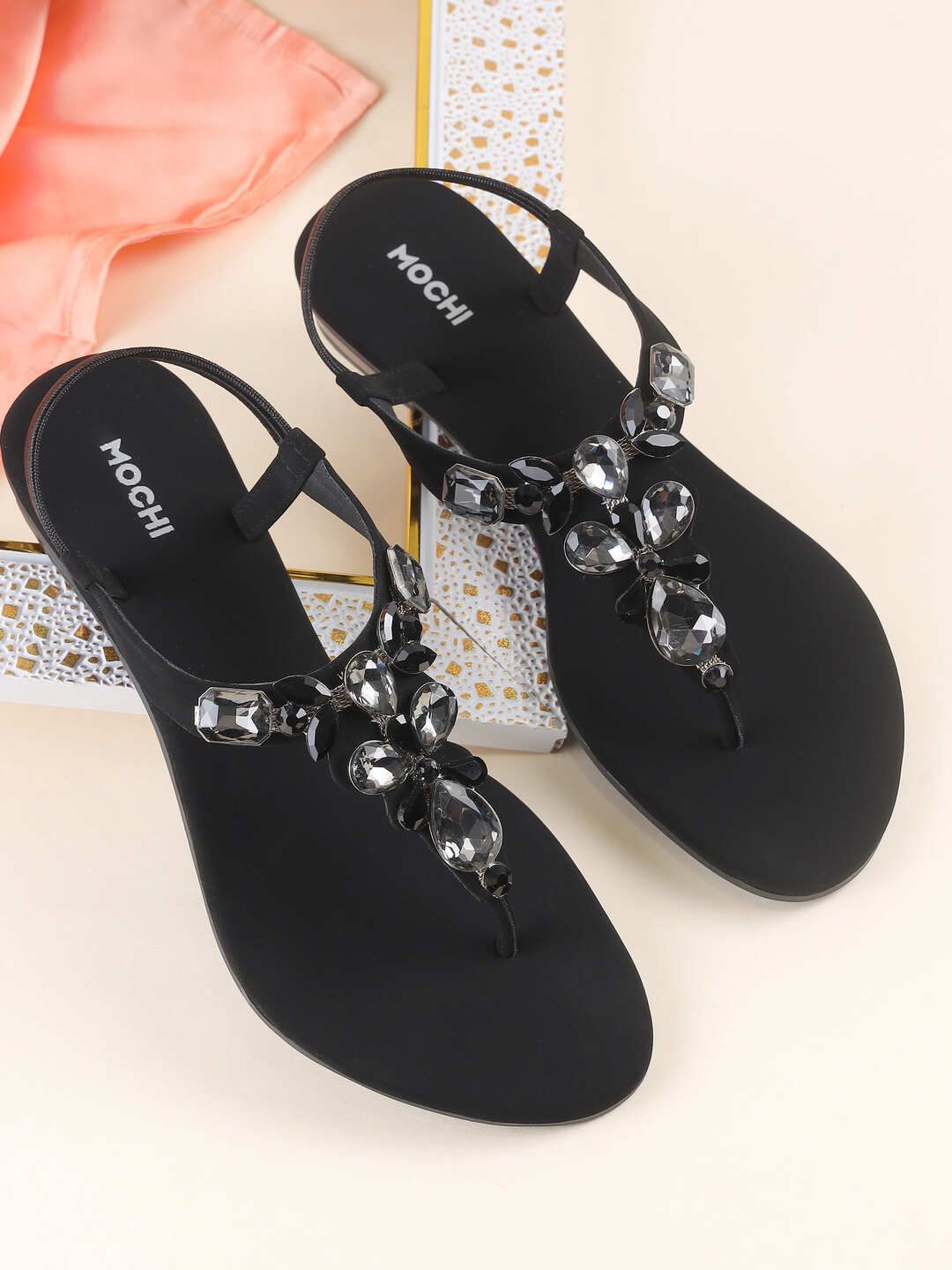 Mochi Embellished Wedge with-picture-24