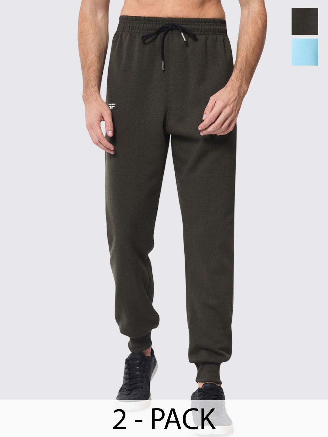 FFLIRTYGO Men Pack Of 2 Mid-Rise Joggers-picture-35