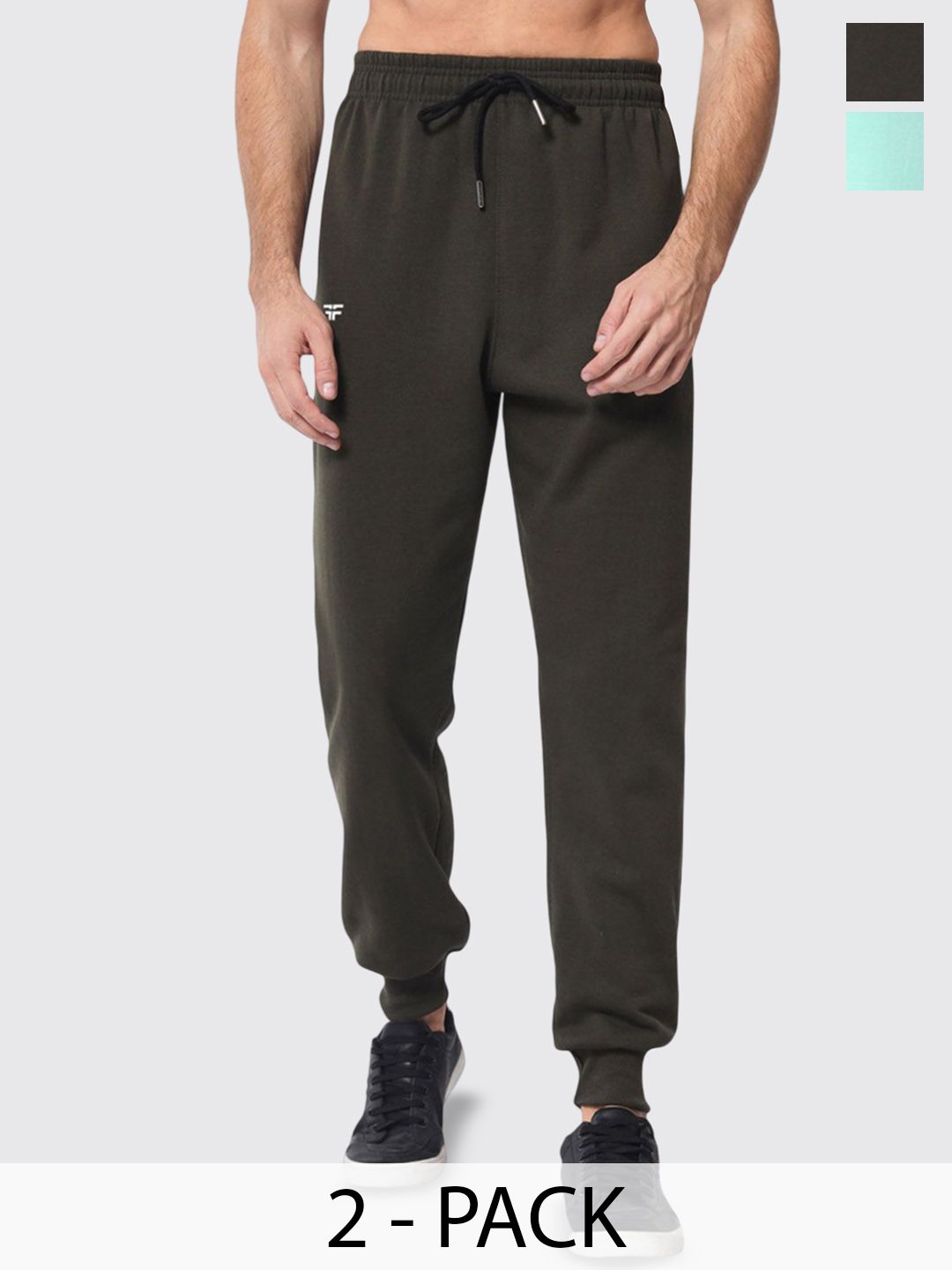 FFLIRTYGO Men Pack Of 2 Mid-Rise Joggers-picture-34