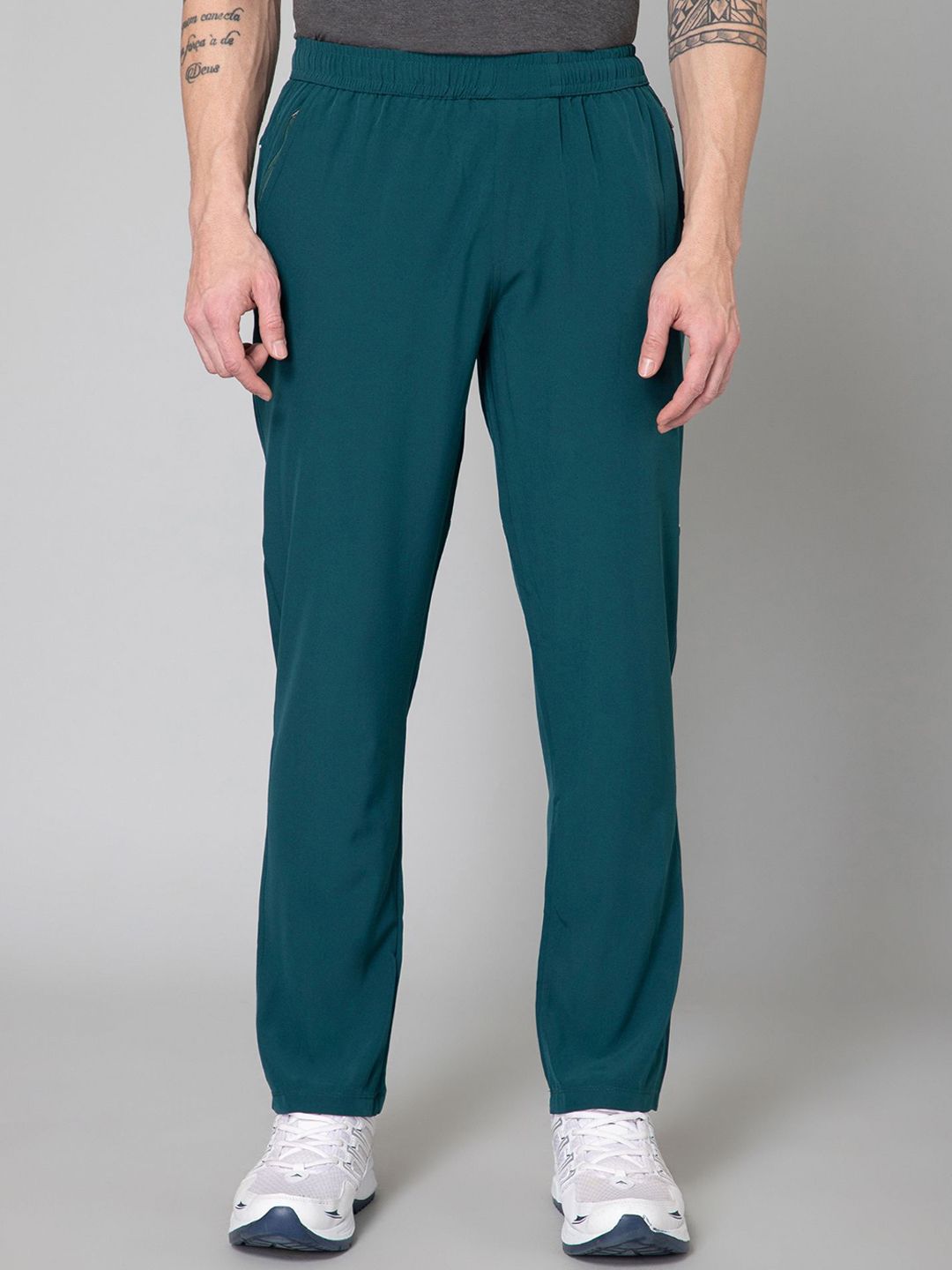 TURNFIT Men Straight-Fit Mid-Rise Track Pants-picture-24