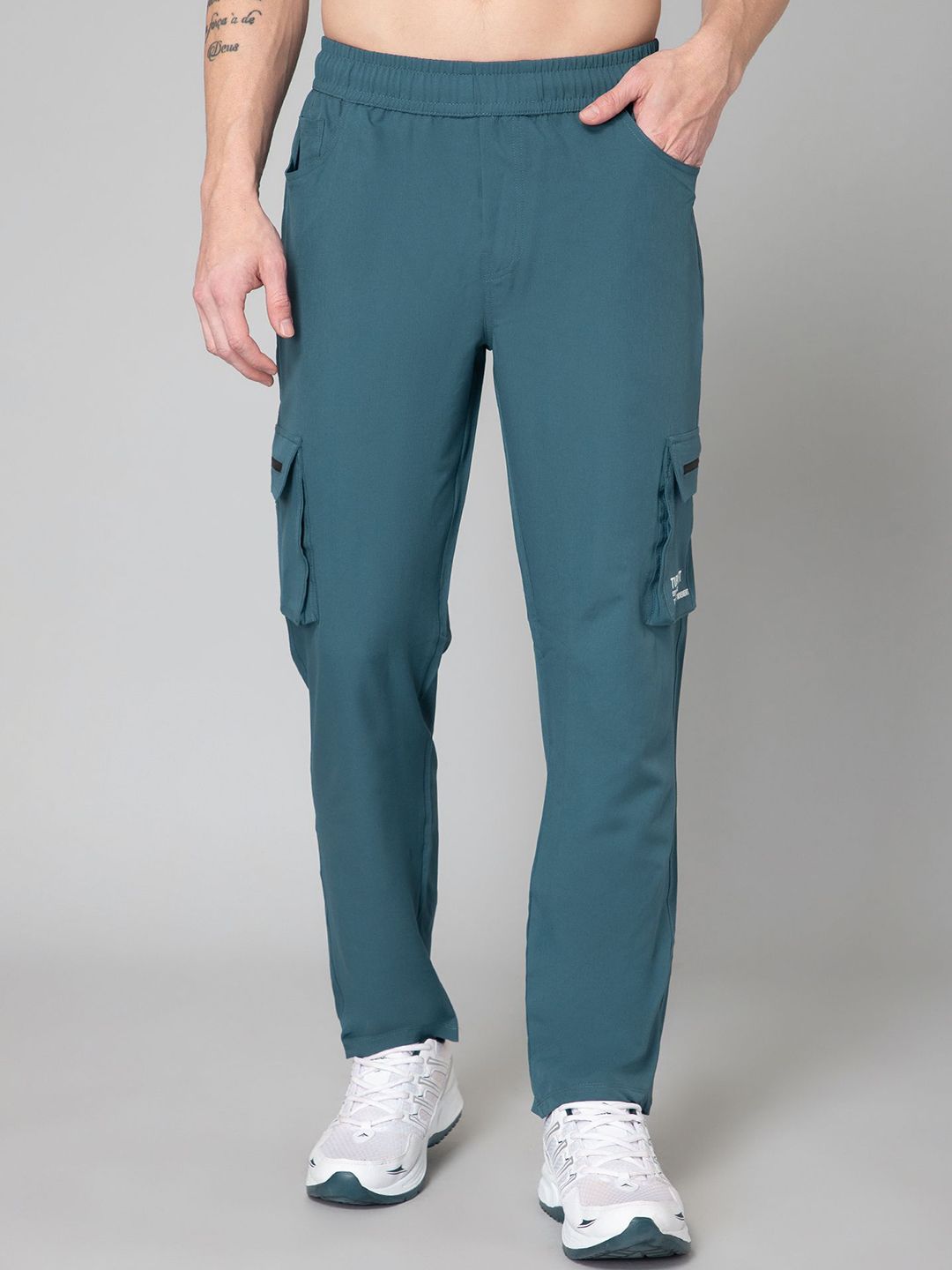 TURNFIT Men Mid Rise Track Pants-picture-15