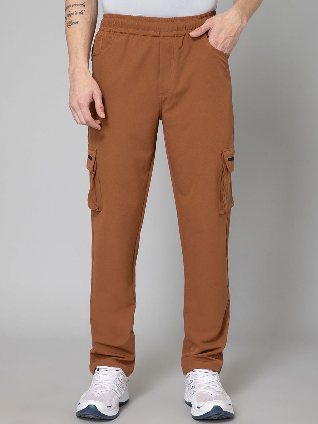 TURNFIT MenMid Rise Track Pants-picture-32