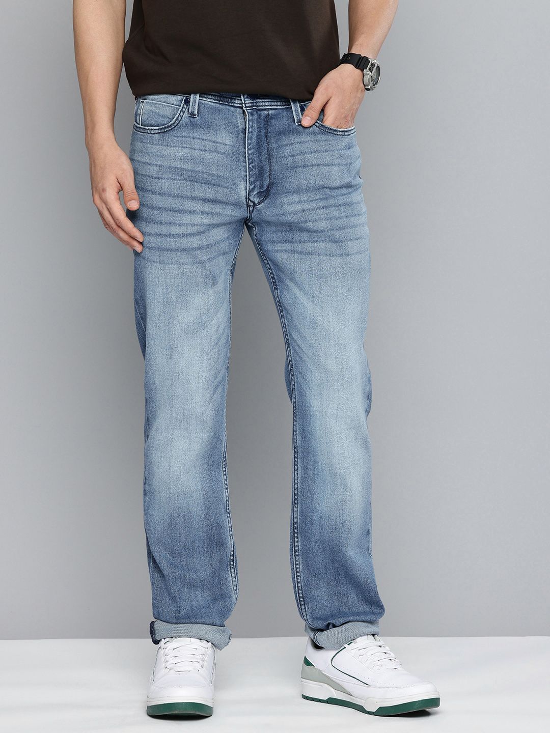 Levis Men 511 Slim Fit Mid-Rise Light Fade Stretchable Jeans-picture-15