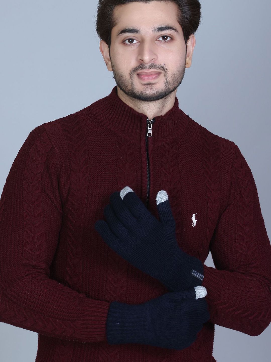 513 Men Acrylic Winter Gloves-picture-48