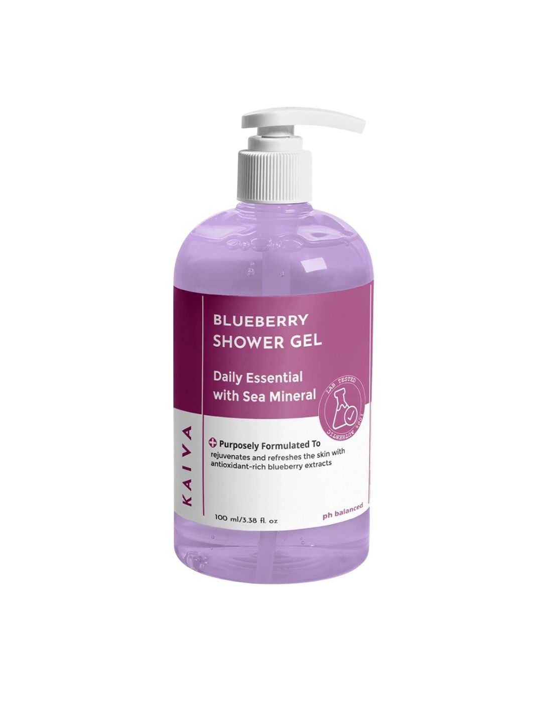 KAIVA Blueberry Shower Gel With Cucumber & Vitamin E - 100 ml-picture-25