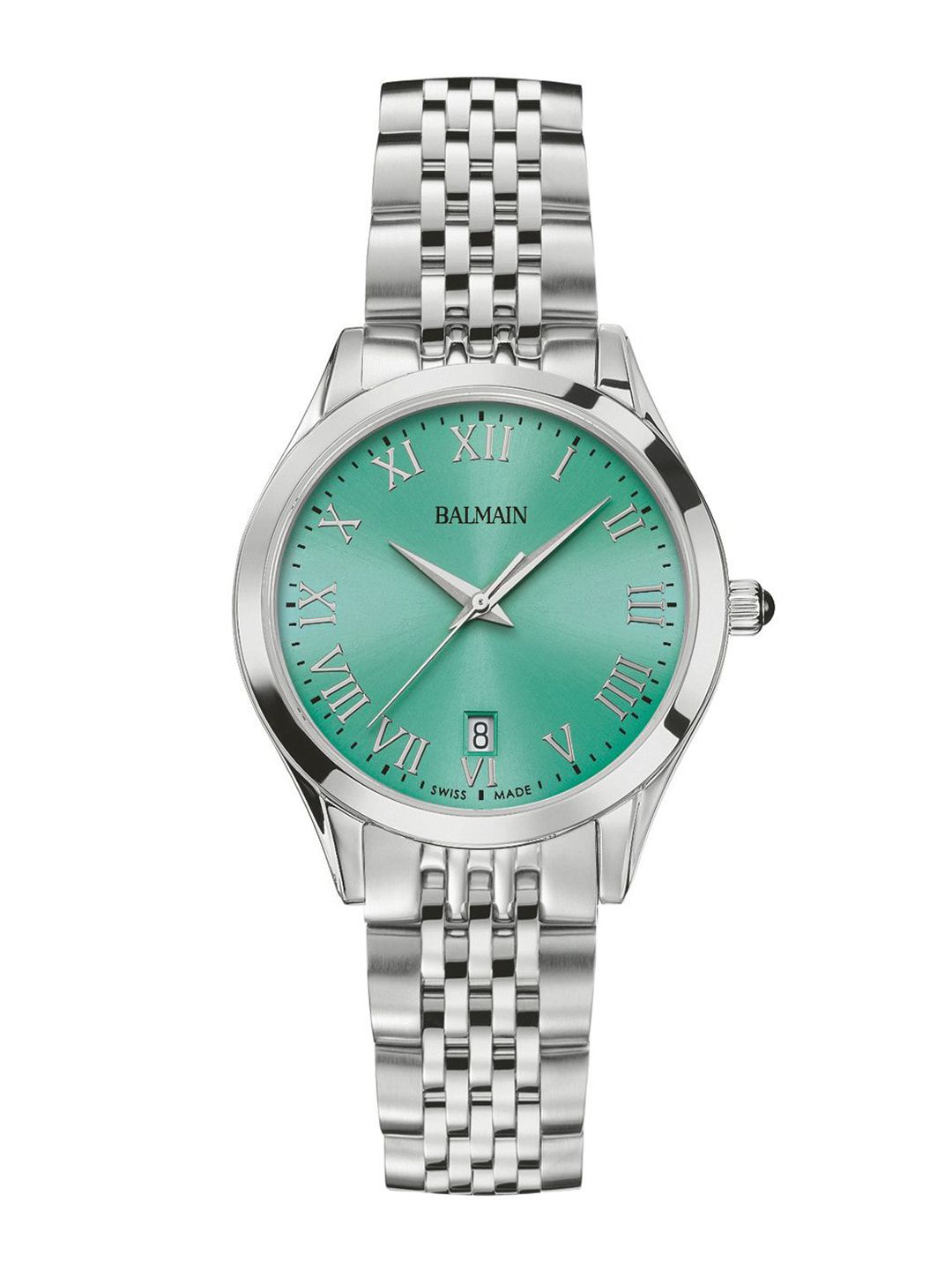 Balmain Women Brass Printed Dial & Stainless Steel Bracelet Style Straps Analogue Watch B43113172-picture-57