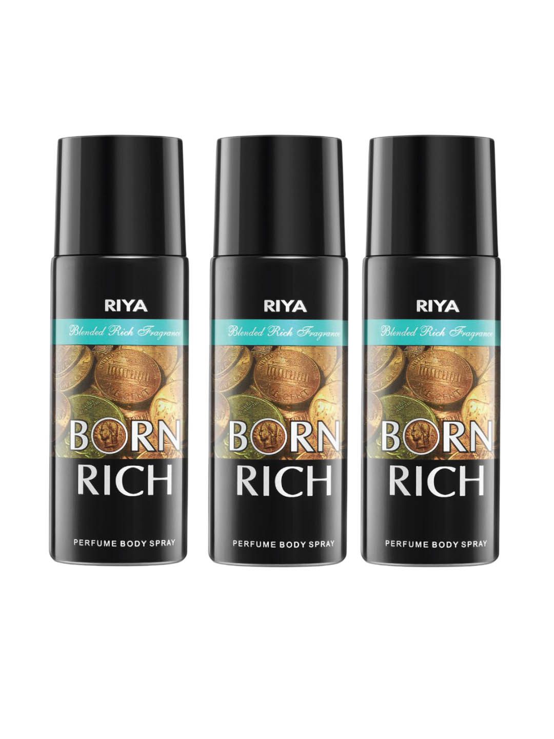 RIYA Set Of 3 Born Rich Deodorants - 150 ml Each-picture-20