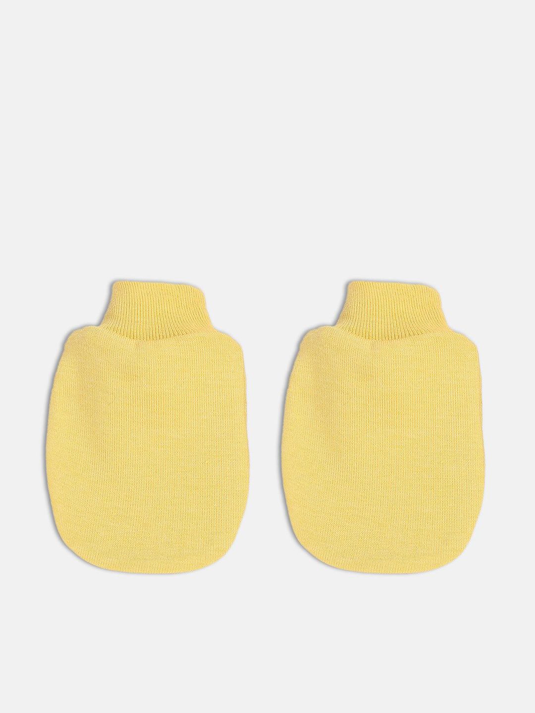 MINI KLUB Infant Girls Pack Of 2 Printed Pure CottonMittens-picture-11