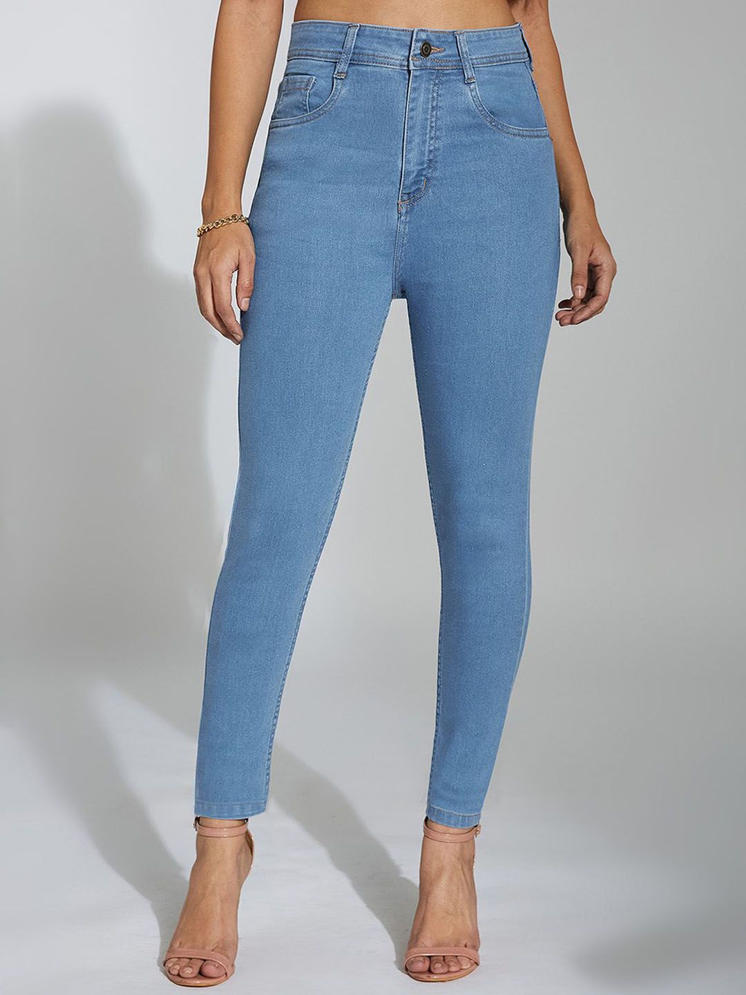 Miss Chase Women Skinny Fit High-Rise Stretchable Jeans-picture-28