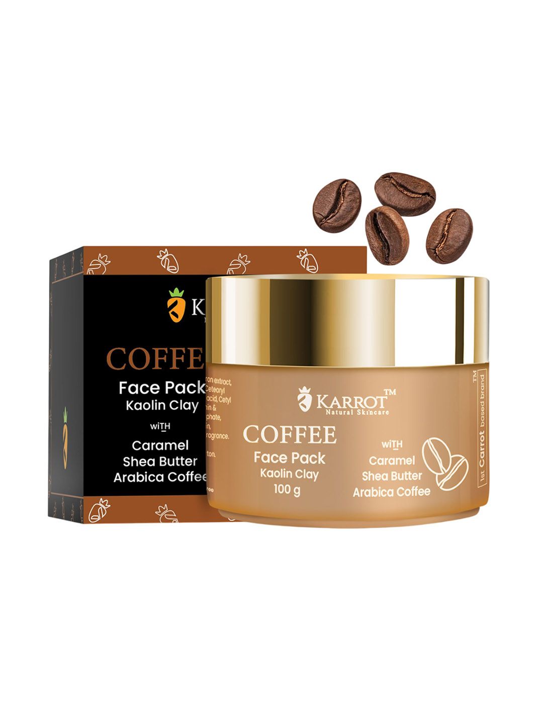 KARROT NATURAL SKINCARE Coffee De Tan Face Pack - 100g-image-29
