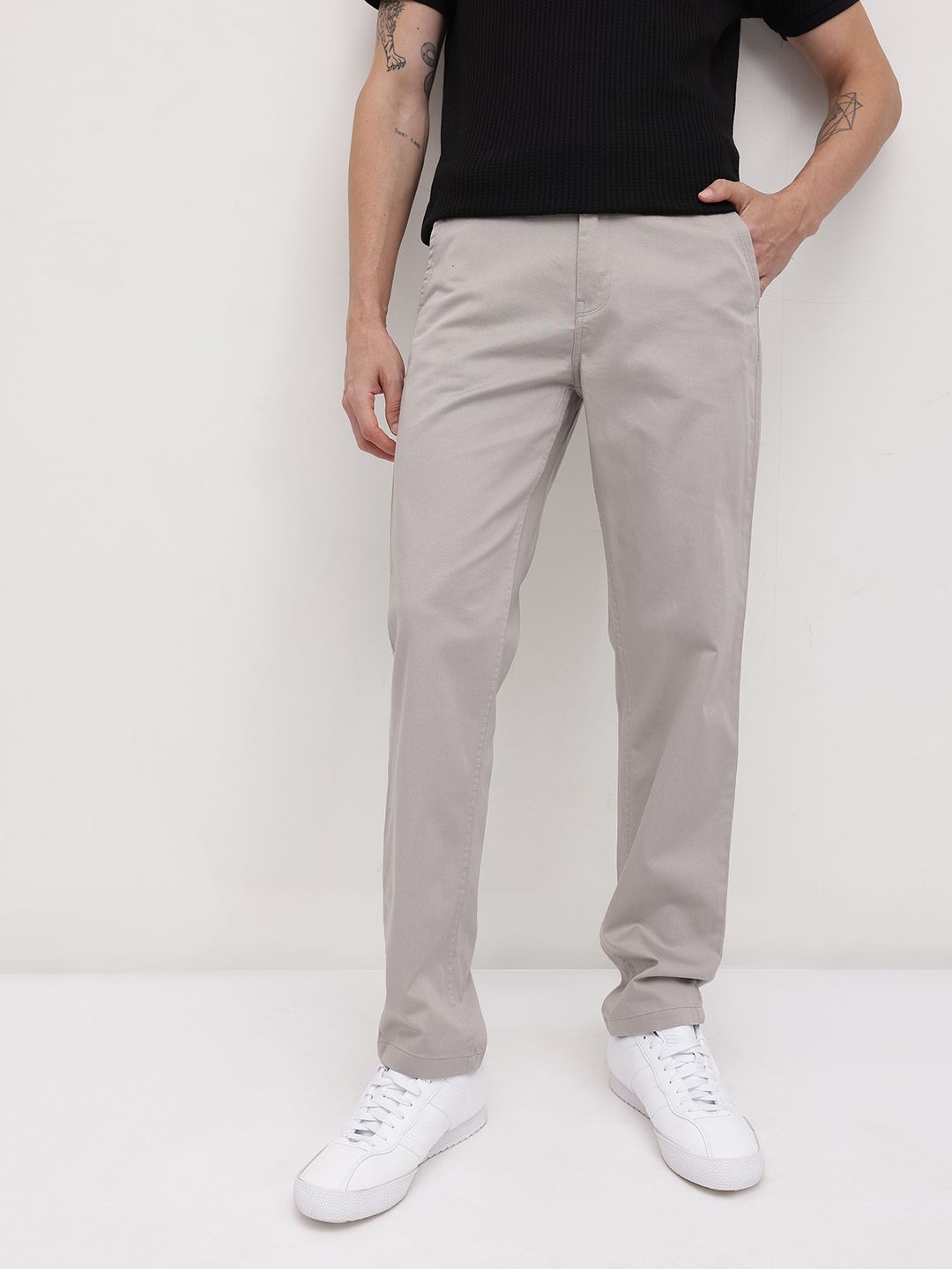 The Roadster Lifestyle Co. Men Trousers-picture-34