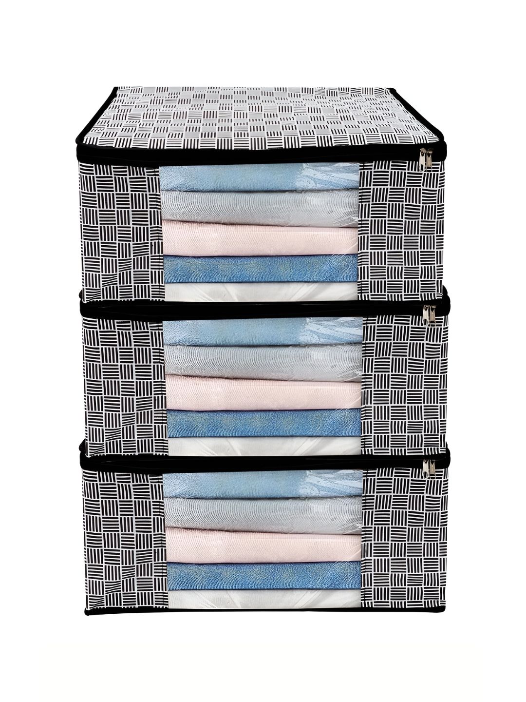 ANKIT INTERNATIONAL Black Set of 6 Super Strong Multi-Utility Organisers-picture-40