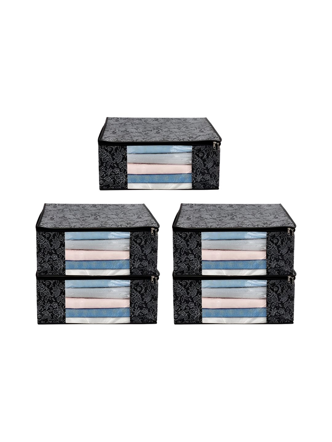 ANKIT INTERNATIONAL Black Set of 6 Super Strong Multi-Utility Organisers-image-10