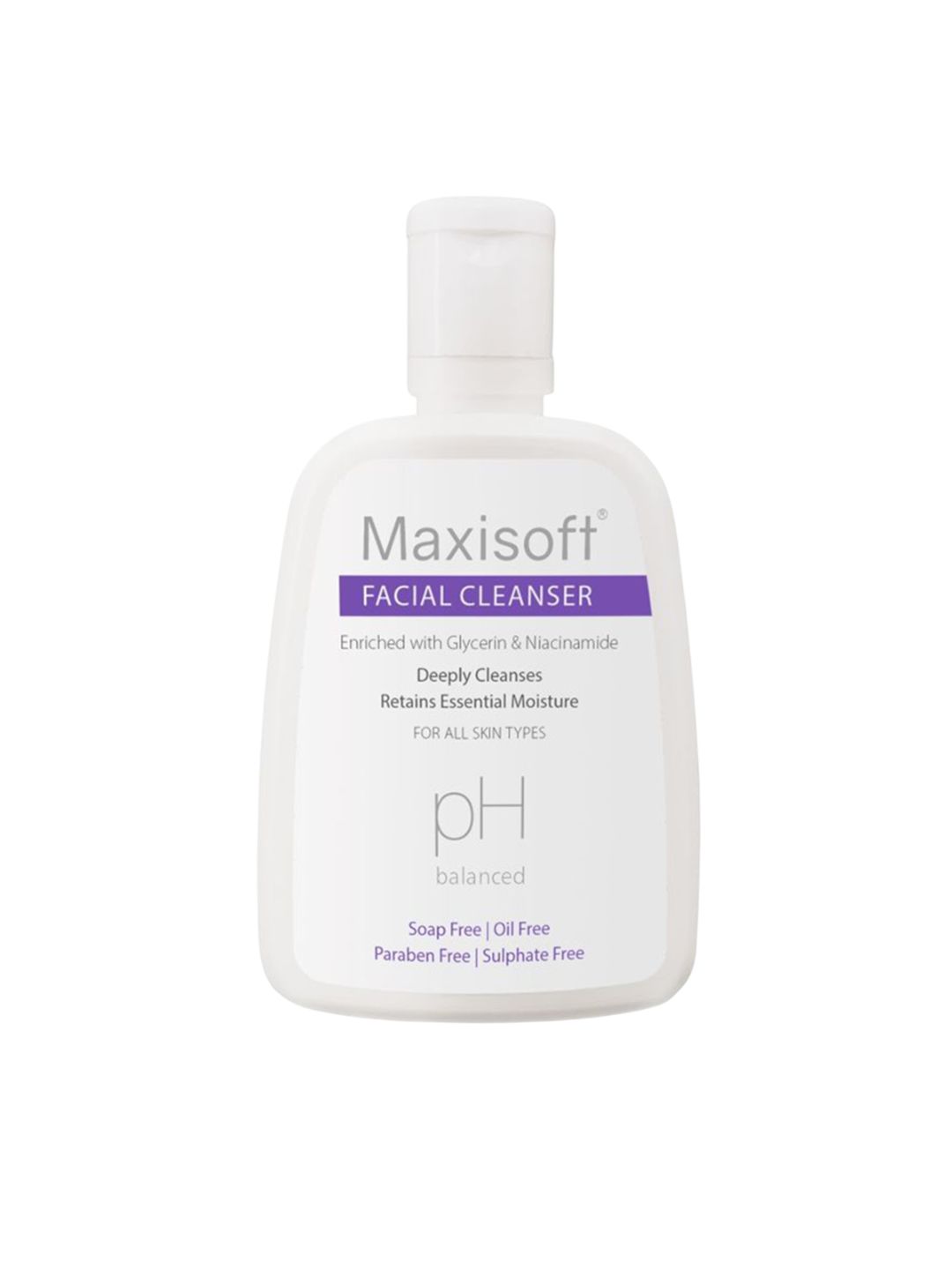 Maxisoft Facial Cleanser With Glycerin & Niacinamide - 125 ml-image-2