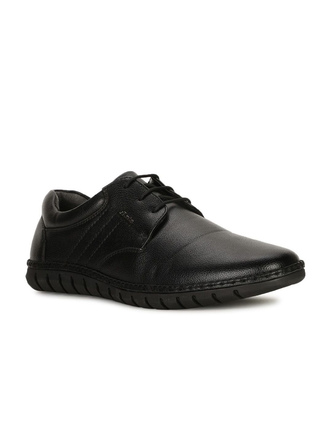 Bata Men Round Toe Formal Derbys-picture-38