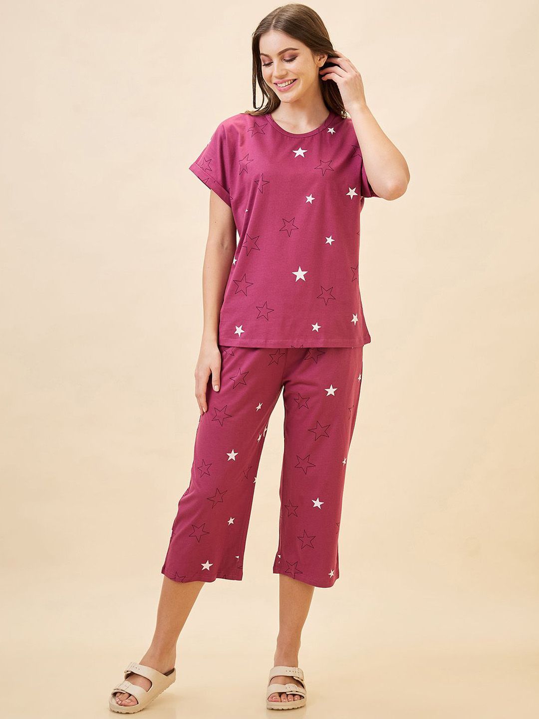 AV2 Women Printed Night suit-image-30