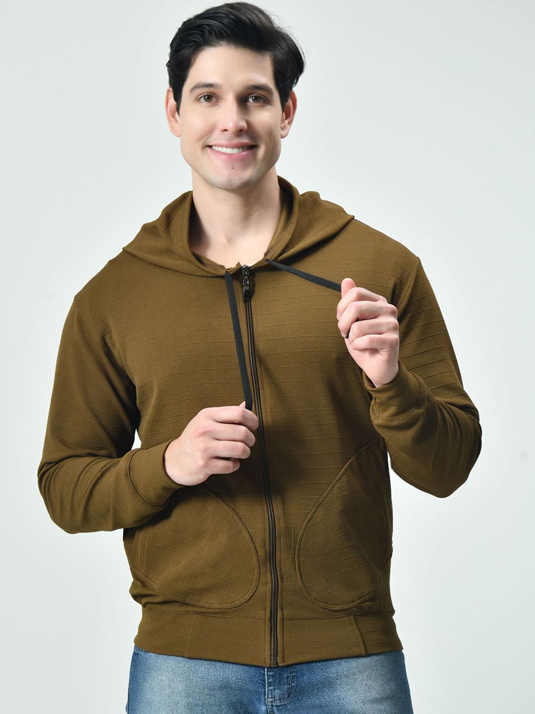 BAESD Men Solid Hooded Long Sleeves Casual Sweatshirt-picture-22