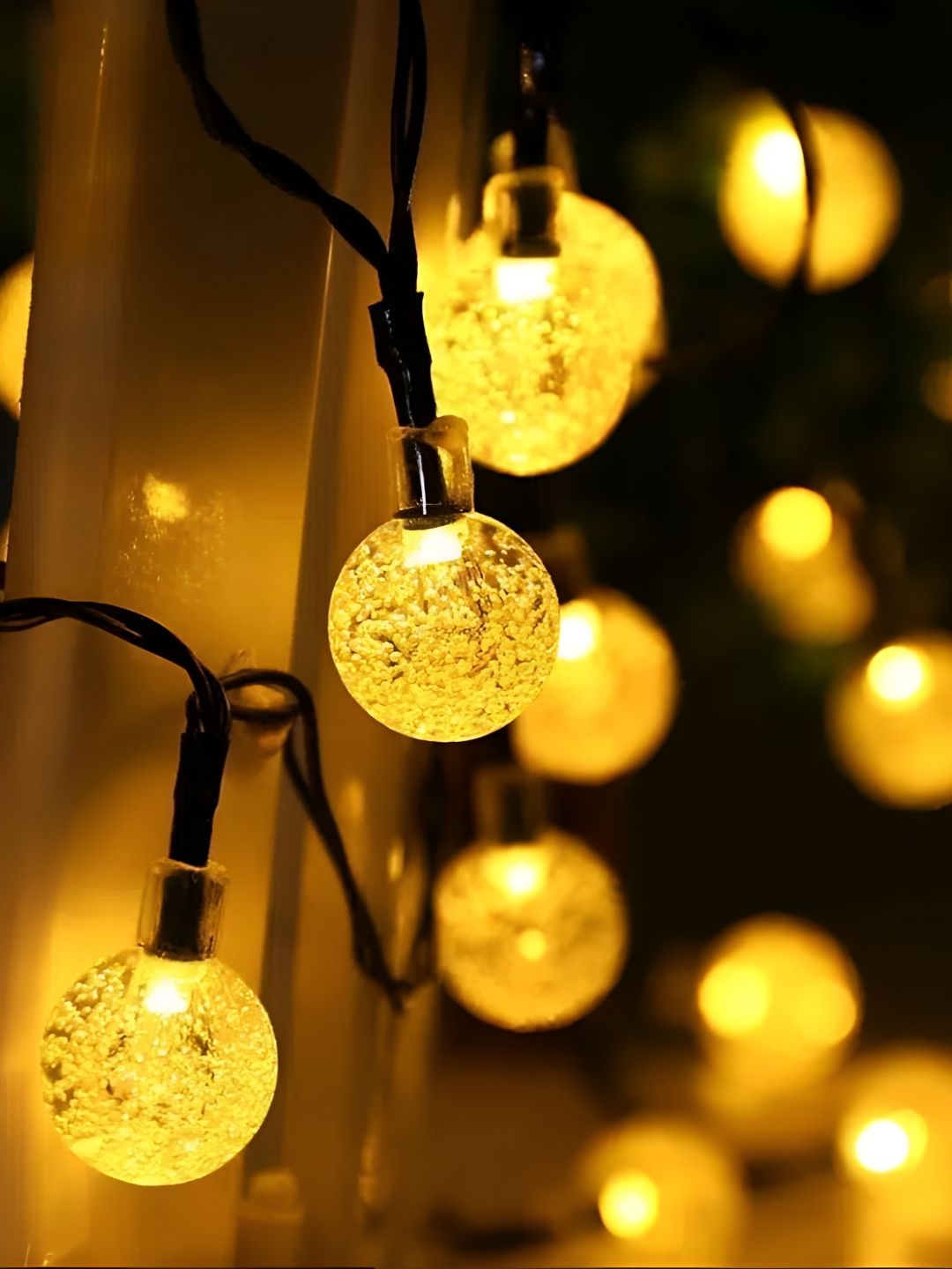 Homesake Yellow 5M Snowflake Shaped LED String Lights-picture-41