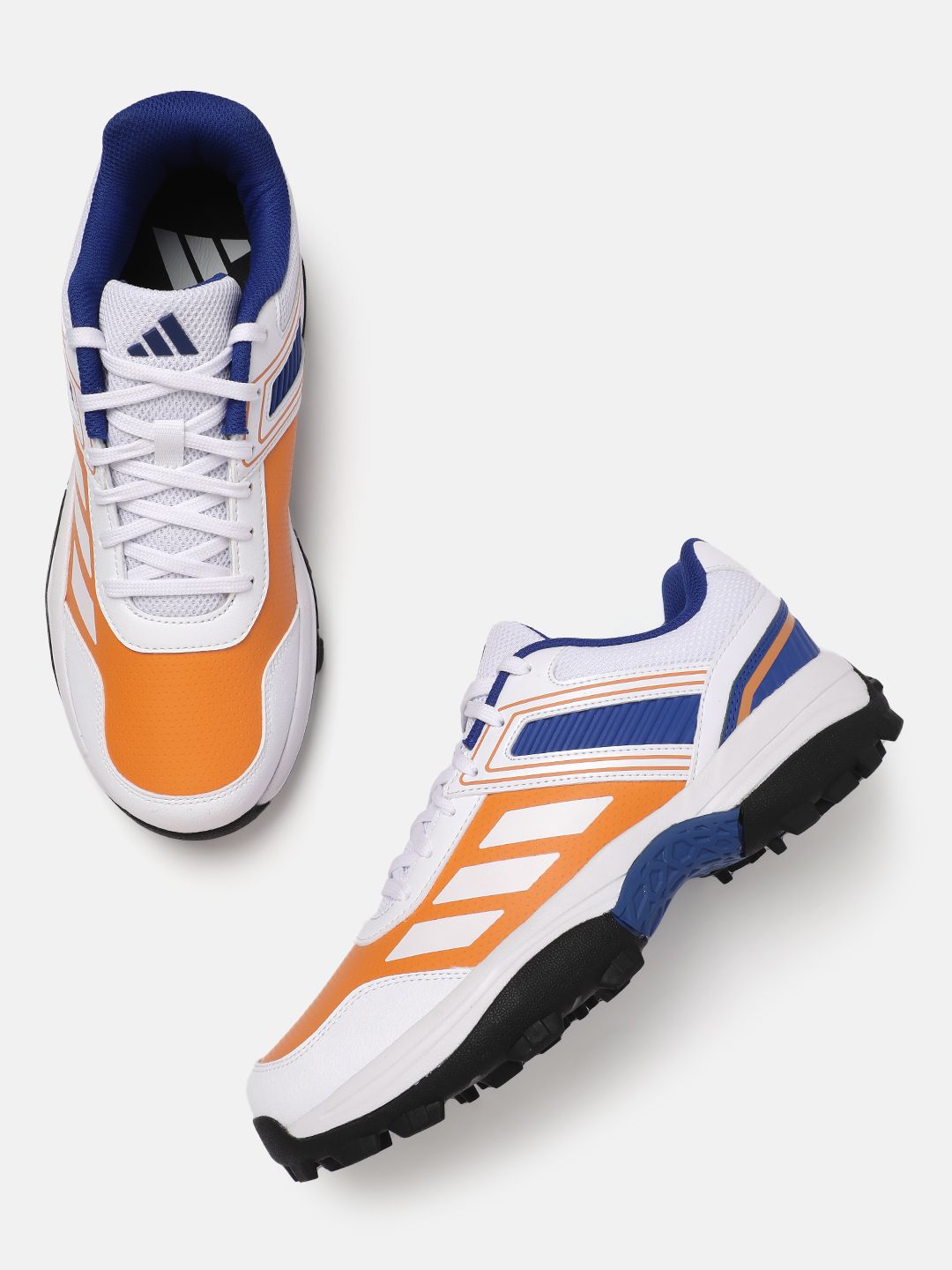 ADIDAS Unisex Colourblocked Cri Yard Cricket Shoes-image-47