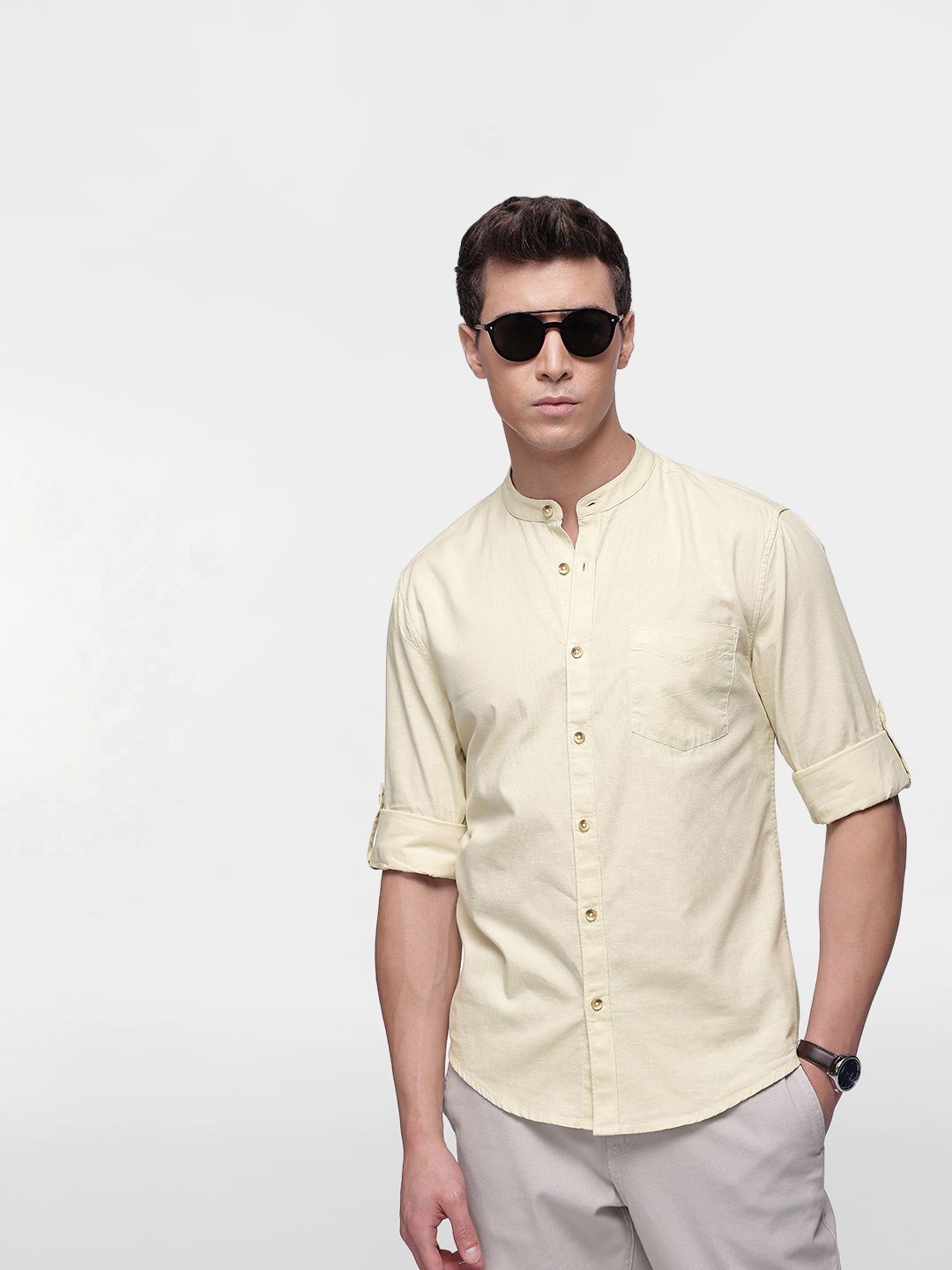 French Connection Slim Fit Opaque Casual Shirt-picture-15