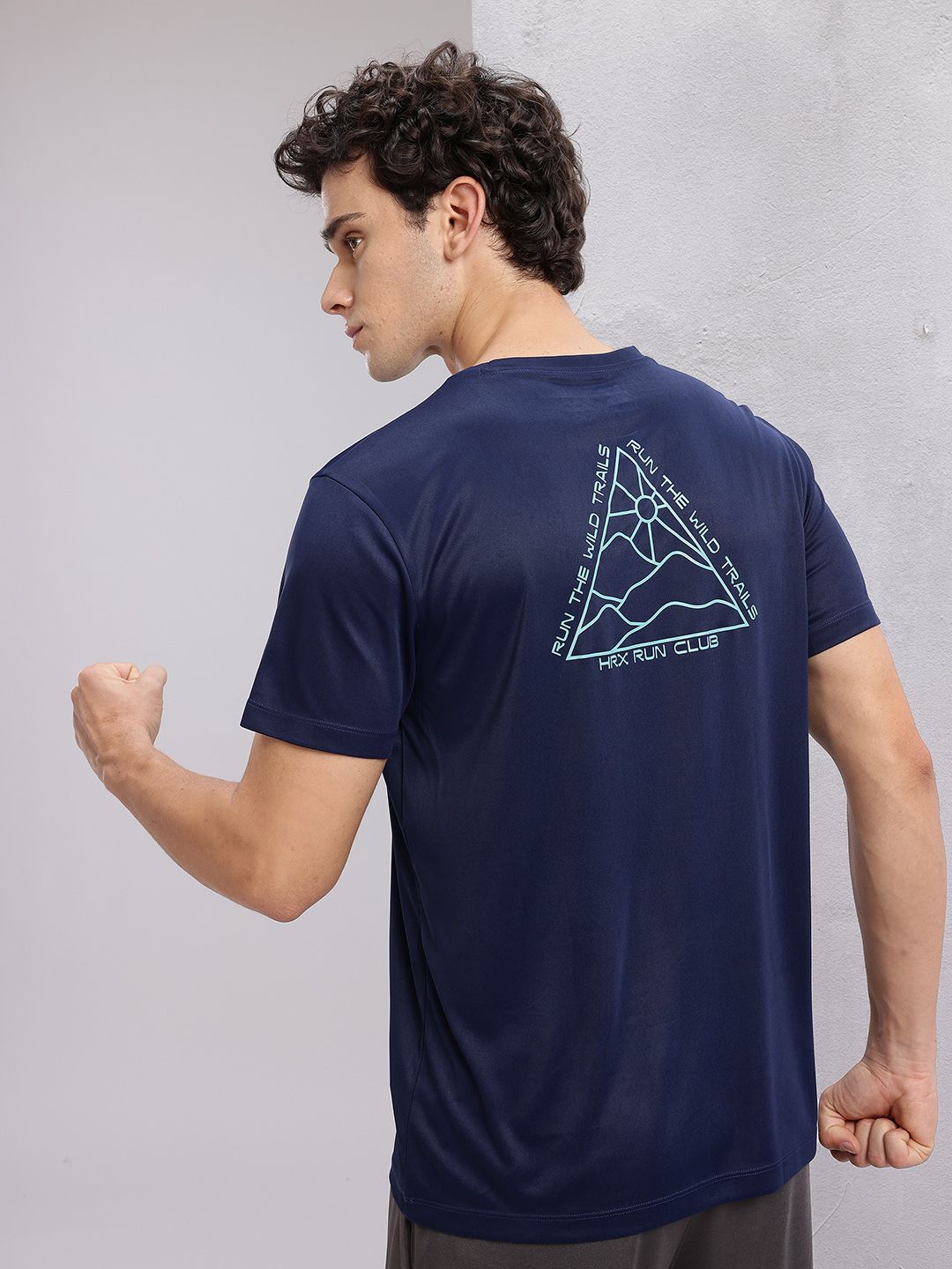 HRX by Hrithik Roshan Typography Print Rapid-Dry Running T-shirt-image-31