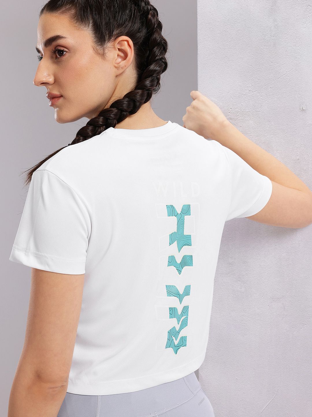 HRX by Hrithik Roshan Women Typography Printed Rapid-Dry Running T-shirt-picture-37