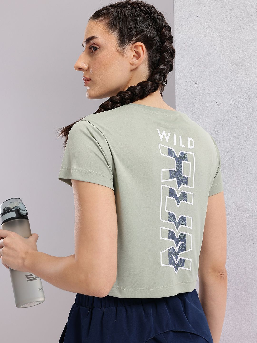 HRX by Hrithik Roshan Women Typography Printed Rapid-Dry Running T-shirt-picture-33