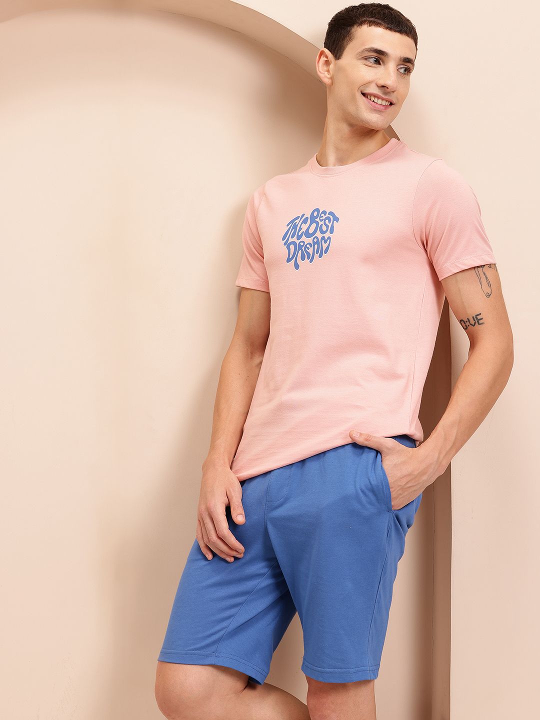 Mast & Harbour Printed Shorts Set-picture-42