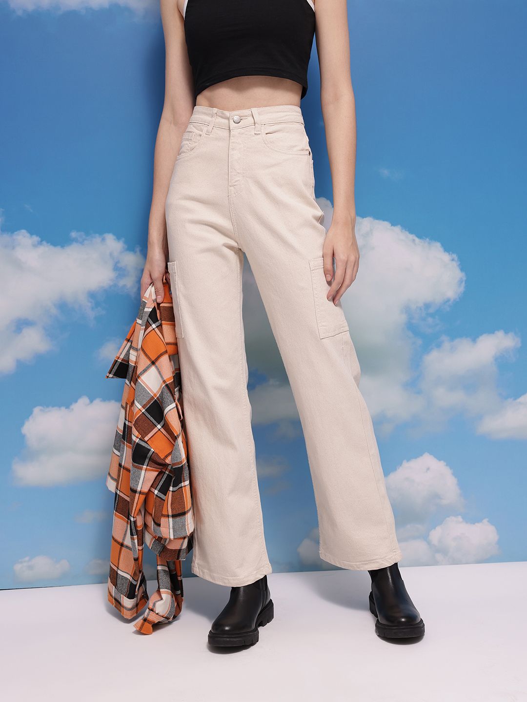 CORSICA Women Wide Leg High-Rise Jeans-picture-21