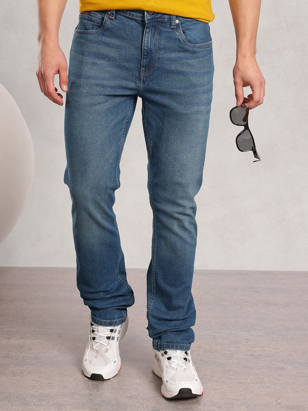 Nautica Men Straight Fit Light Fade Stretchable Jeans-picture-35