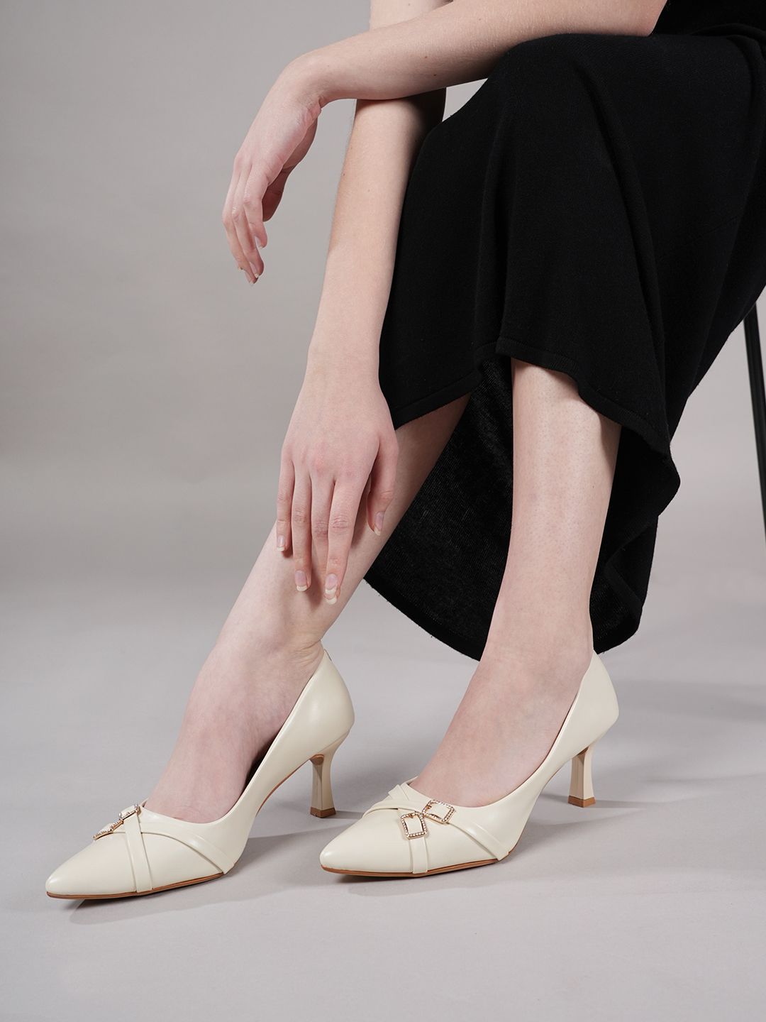 Lavie Women Slim Heeled Pumps-picture-18