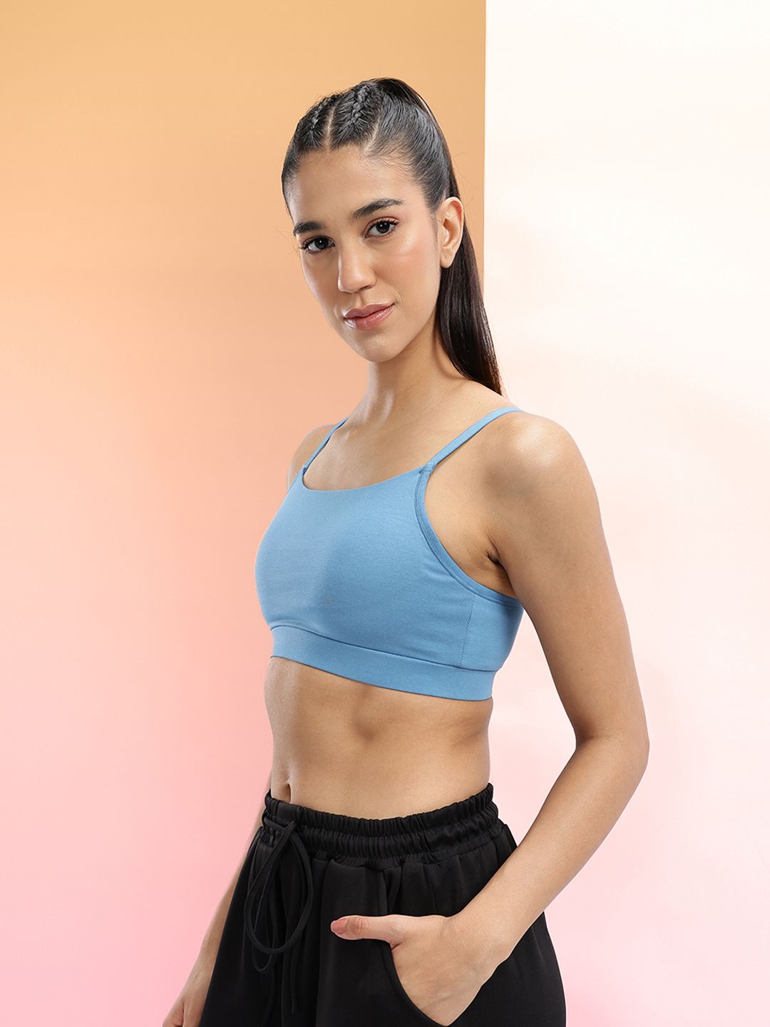HRX by Hrithik Roshan Medium Coverage Lightly Padded Lifestyle Bra
