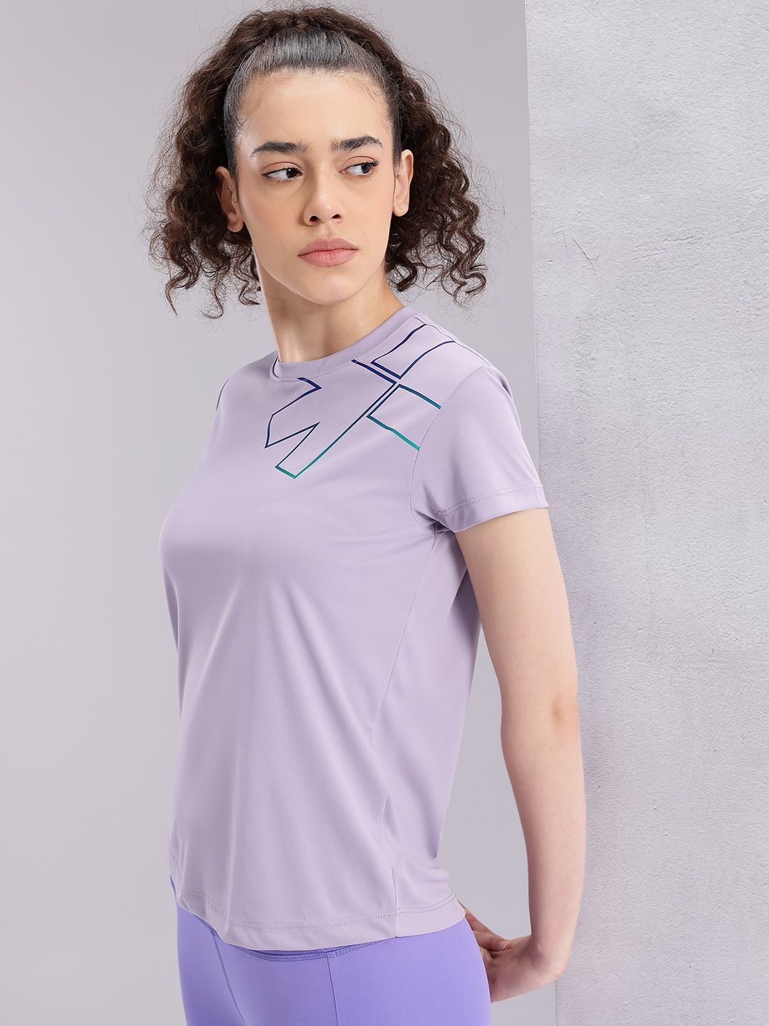 HRX by Hrithik Roshan Women Brand Logo Printed Training T-shirt-picture-48