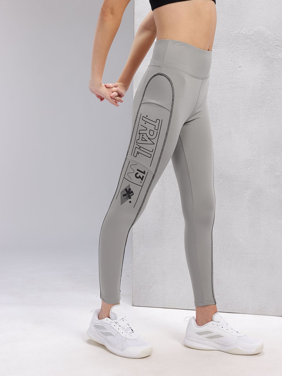 HRX by Hrithik Roshan Women Typography Printed Rapid-Dry Running Tights-picture-28